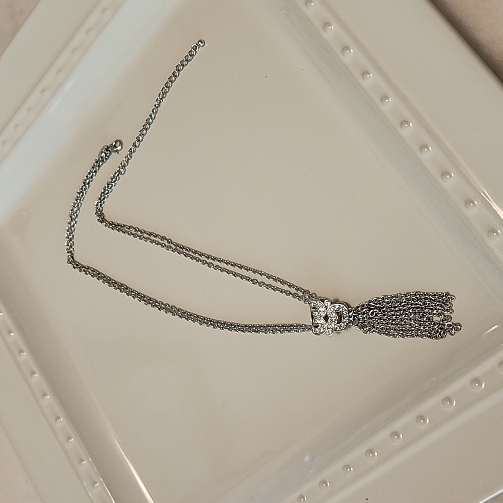 Touchstone Crystal Bella Fringe Pendant/Slider